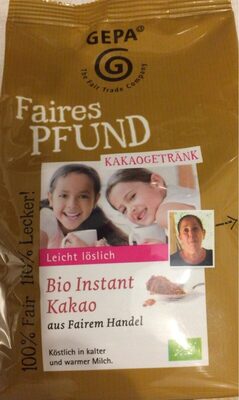 Bio Instant Kakao front packaging