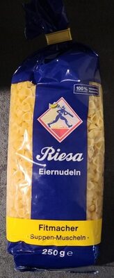 Eiernudeln Suppen-Muscheln