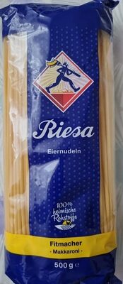 RIESA Eiernudeln Fitmacher Makkaroni