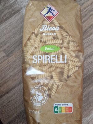 Dinkelnudeln Spiralen