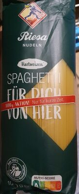 Spaghetti Hartweizen