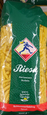 Spirelli Hartweizen Nudeln