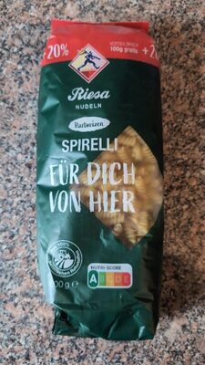 Nudeln --- Spirelli
