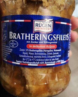 Bratheringsfilets front packaging