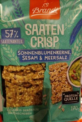 Saaten Chips - Sonnenblumenkerne front packaging