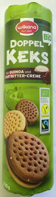 Doppel Keks  Mit Quinoa Und Zartbitter-creme