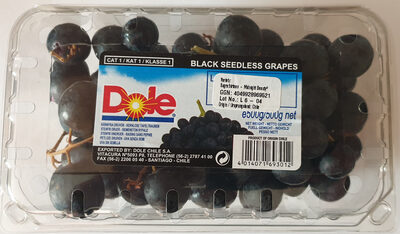 Kernlose Tafeltrauben, Sorte: Sugar thirteen - Midnight Beauty