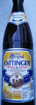 Oettinger Weizen & Zitrone