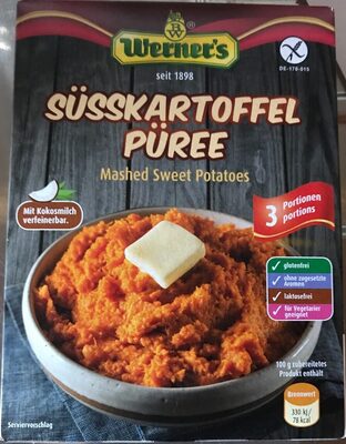 Süßkartoffel Püree front packaging