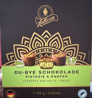Du-Bye Schokolade Pistazie & Knafeh