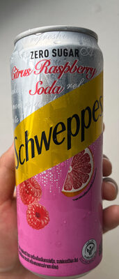 ชเวปส์ ซิตรัส ราสพ์เบอร์รี โซดา สูตรไม่มีน้ำตาล