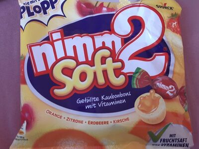 Nimm2 soft filled chewy candies with vitamins
