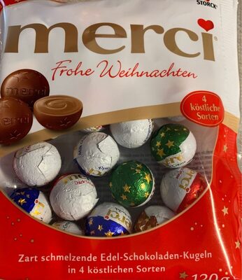 Merci Frohe Weihnachten