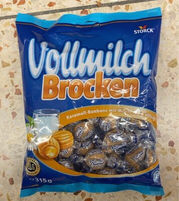 Vollmilch Brocken front packaging