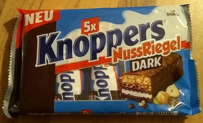 Knoppers Nussriegel Dark 5er-Pack