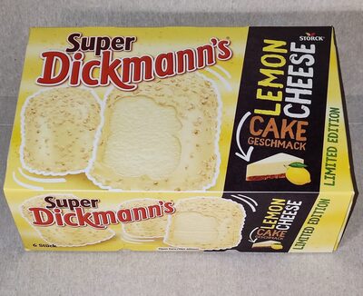 Super Dickmann's - Lemon-Cheesecake-Geschmack