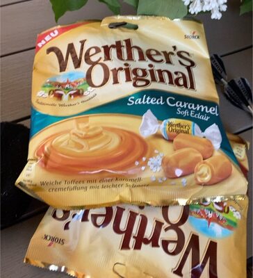 Werther's Original Salted Caramel front packaging
