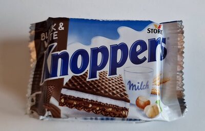 Knoppers Waffel Black & White 8er-Packung
