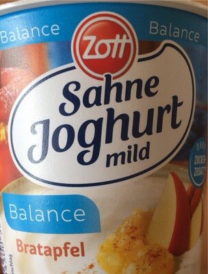 Sahne Joghurt mild Balance Bratapfel