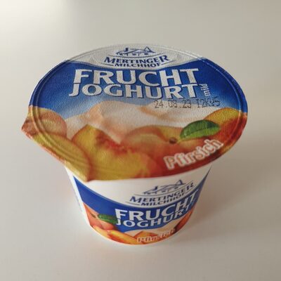 Fruchtjoghurt mild Pfirsisch