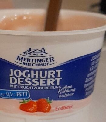 Jogurt front packaging