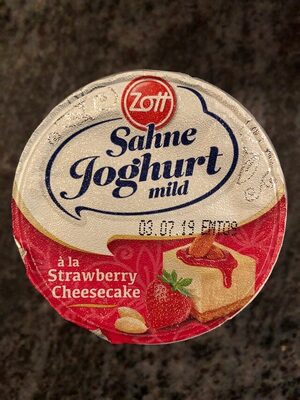Sahnejoghurt Strawberry Cheesecake