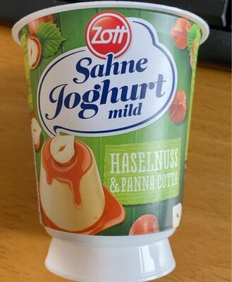 Sahne Joghurt mild - Haselnuss & Panna Cotta