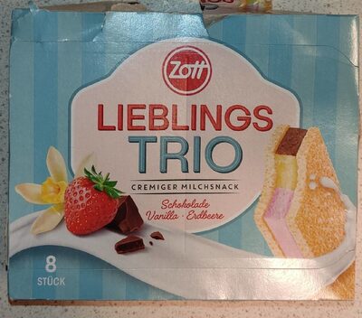 Lieblings Trio Milchsnack