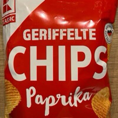 K-Classic Geriffelte Paprika Chips