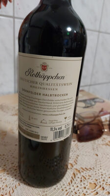 Dornfelder Halbtrocken Rotwein
