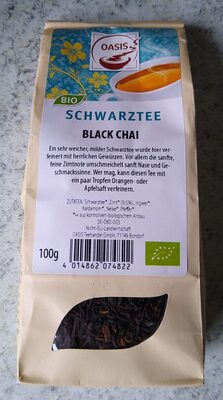 Black Chai Schwarztee