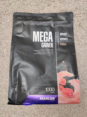 Mega gainer (strawberry flavor)