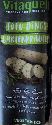 Tofu Dings Gartenkräuter