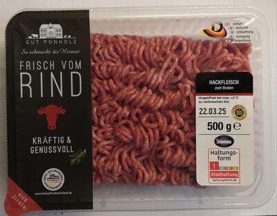 Hackfleisch zum Braten vom Rind