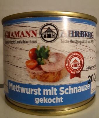 Mettwurst mit Schnauze