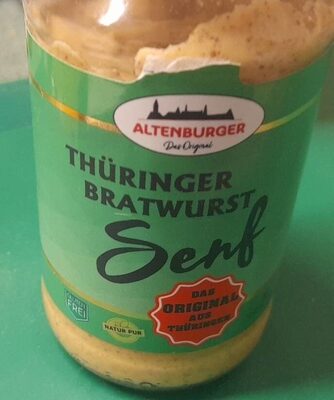 Thüringer Bratwurst Senf front packaging