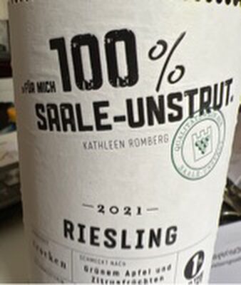 Riesling Saale-Unstrut front packaging