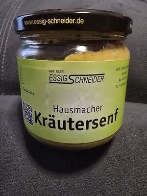 Hausmacher Kräutersenf front packaging