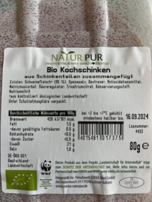 Bio Kochschinken