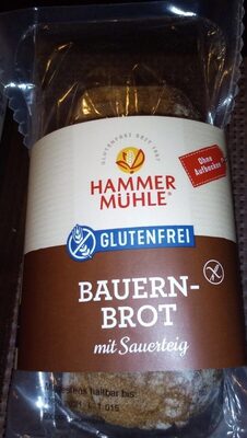 Bauernbrot mit Sauerteig glutenfrei