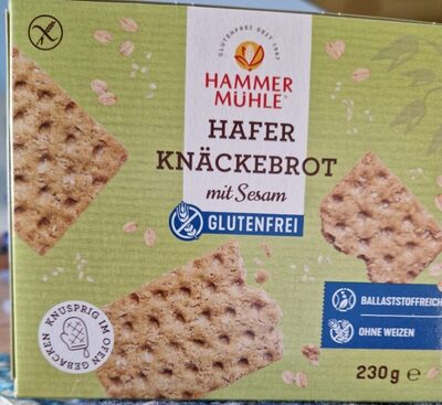 Hafer Knäckebrot