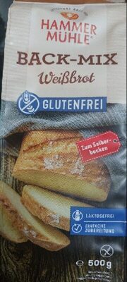 Back-Mix Weißbrot front packaging