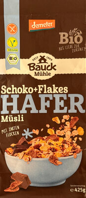 Schoko flakes hafermüsli