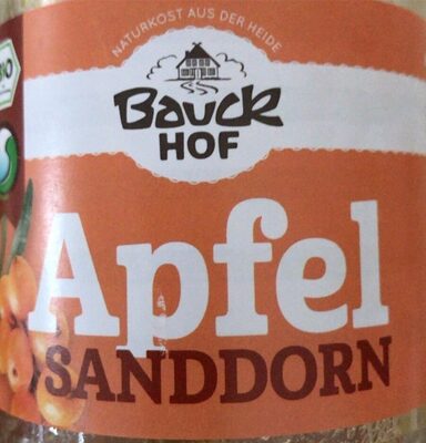 Apfel-Sanddornmus