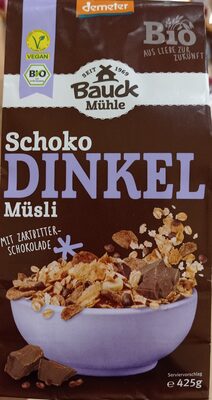 Schoko Dinkel Müsli Bio