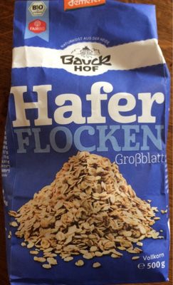 Haferflocken Großblatt Vollkorn front packaging