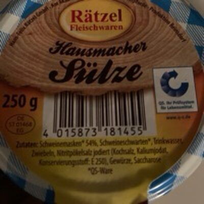 Hausmacher Sülze