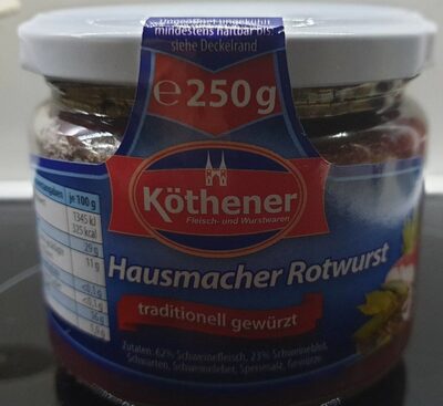 Hausmacher Rotwurst