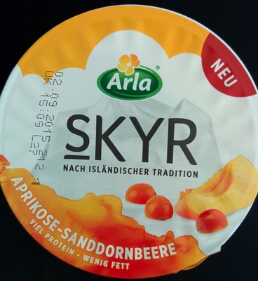 Skyr Aprikose-Sanddornbeere