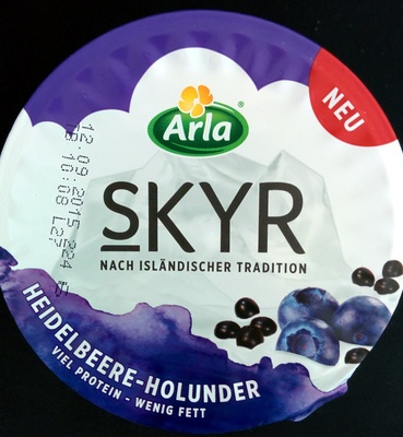 Skyr Heidelbeere-Holunder